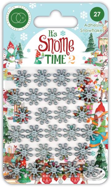 Craft Consortium "It's Snome Time 2" Adhesive Snowflakes