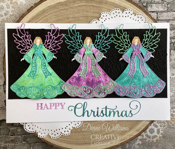 Creative Expressions - Stanzschablone "Happy Christmas" Craft Dies Design by Sue Wilson