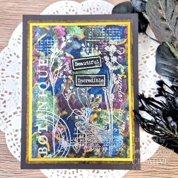 Creative Expressions - Stempel A6 "Botanical Collage" Clear Stamps