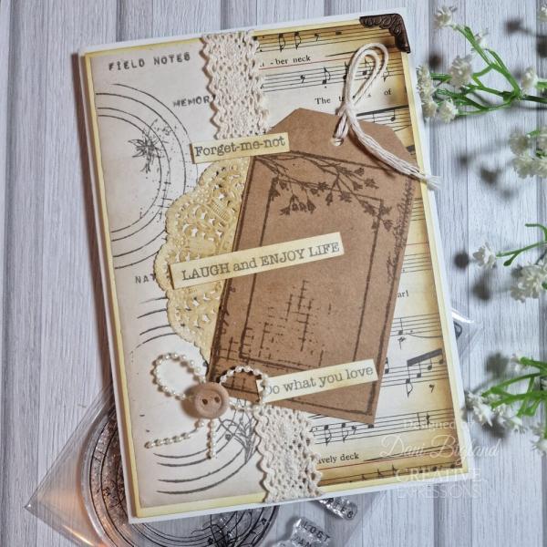 Creative Expressions - Stempelset A6 "Botanical Frames" Clear Stamps