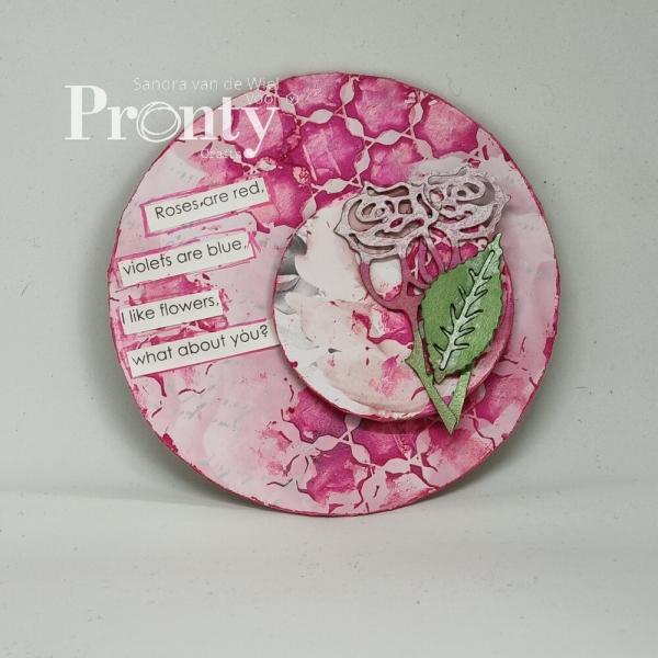 Pronty Crafts "Roses" Chipboard