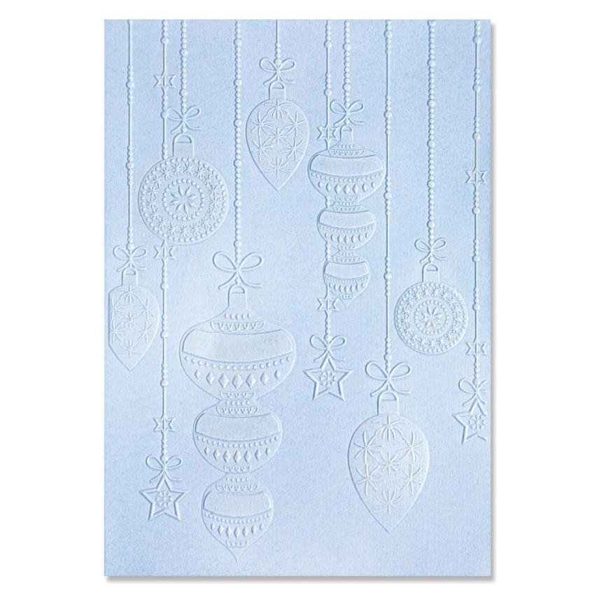 Sizzix - 3D Prägefolder "Sparkly Ornaments" Embossing Folder