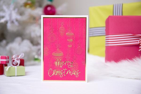 Sizzix - 3D Prägefolder "Sparkly Ornaments" Embossing Folder