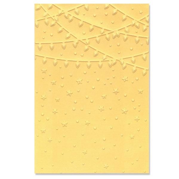 Sizzix - 3D Prägefolder "Stars and Lights" Embossing Folder Design by Jennifer Ogborn