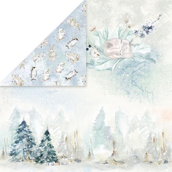 Craft & You Design - Designpapier "Arctic Winter" Paper Pad 12x12 Inch - 12 Bogen