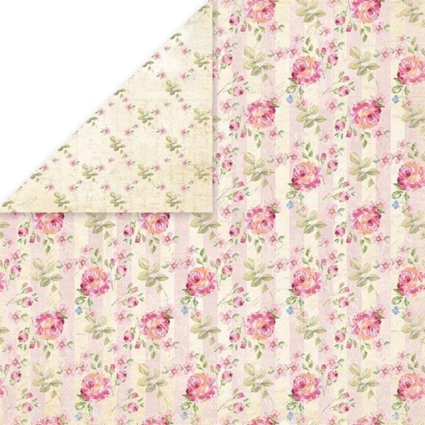 Craft & You Design - Designpapier "Bellissima Rosa" Paper Pad 12x12 Inch - 12 Bogen