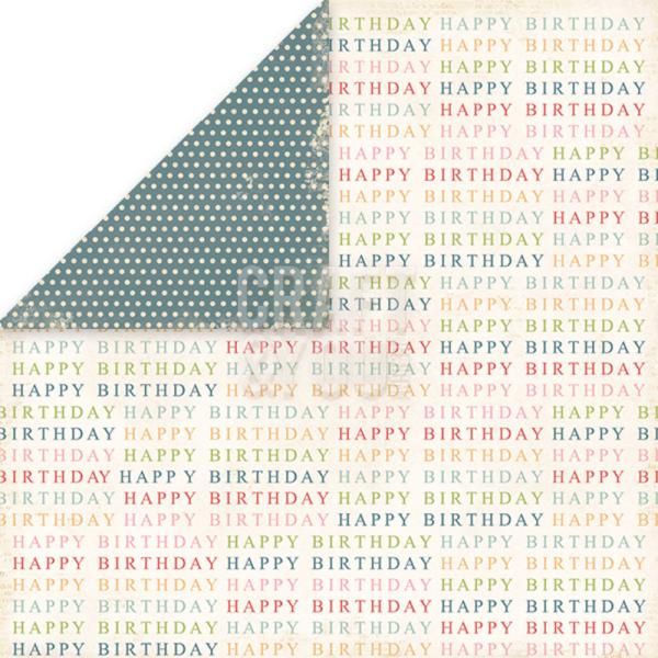 Craft & You Design - Designpapier "Birthday Party" Paper Pad 6x6 Inch - 36 Bogen