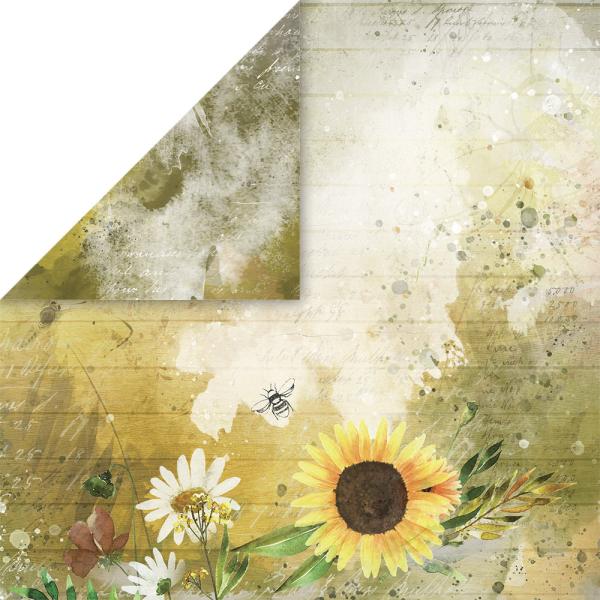 Craft & You Design - Designpapier "Blossom Meadow" Paper Pad 12x12 Inch - 12 Bogen