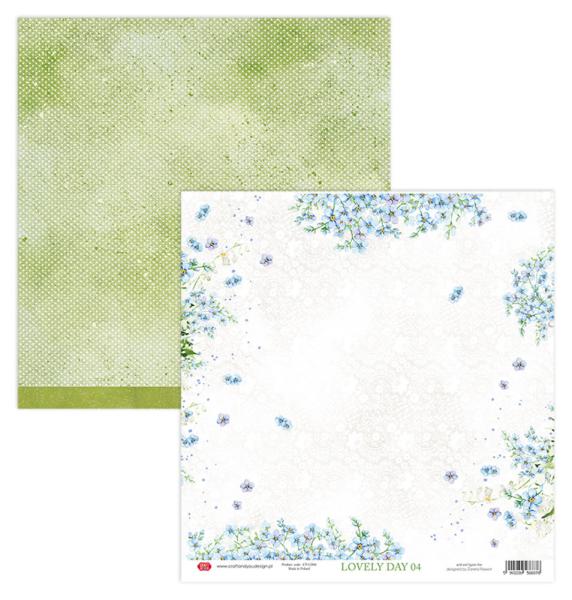 Craft & You Design - Designpapier "Lovely Day" Paper Pad 12x12 Inch - 12 Bogen