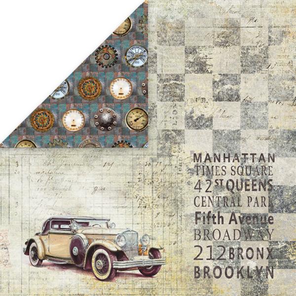 Craft & You Design - Designpapier "Man's World" Paper Pad 6x6 Inch - 36 Bogen