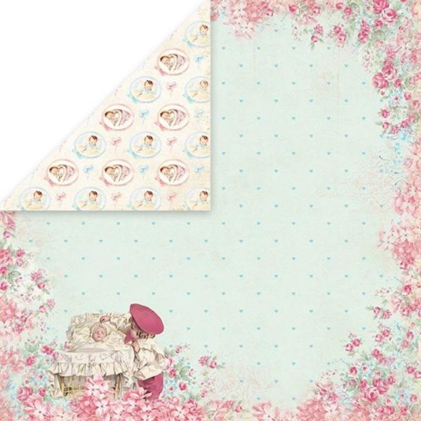 Craft & You Design - Designpapier "Shabby Baby" Paper Pad 12x12 Inch - 12 Bogen