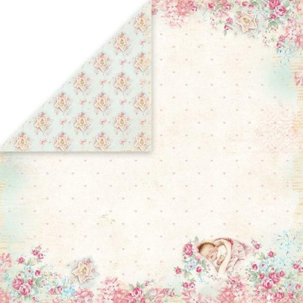 Craft & You Design - Designpapier "Shabby Baby" Paper Pad 12x12 Inch - 12 Bogen