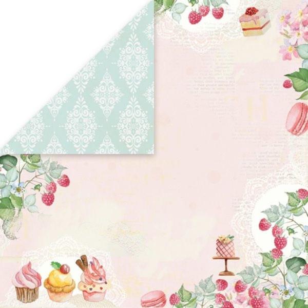 Craft & You Design - Designpapier "Sweet Dessert" Paper Pad 12x12 Inch - 12 Bogen