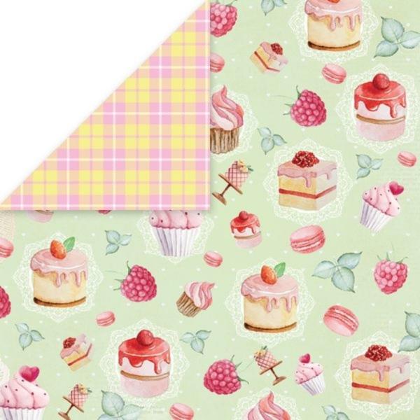 Craft & You Design - Designpapier "Sweet Dessert" Paper Pad 12x12 Inch - 12 Bogen