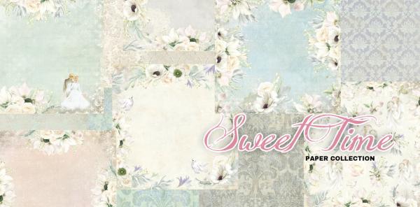 Craft & You Design - Designpapier "Sweet Time" Paper Pad 12x12 Inch - 12 Bogen