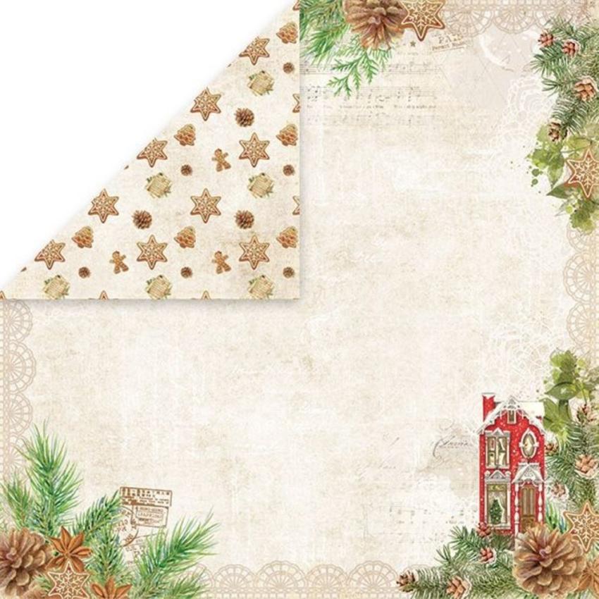 Craft & You Design - Designpapier "Vintage Christmas" Paper Pad 12x12 Inch - 12 Bogen