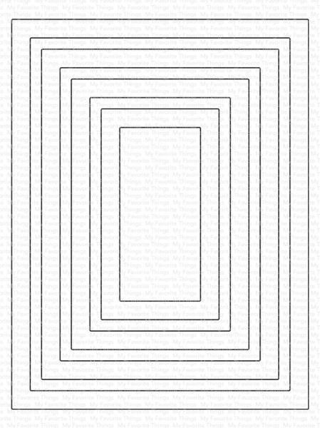 My Favorite Things - Stanzschablone "Classic Rectangle Frames" Die-namics