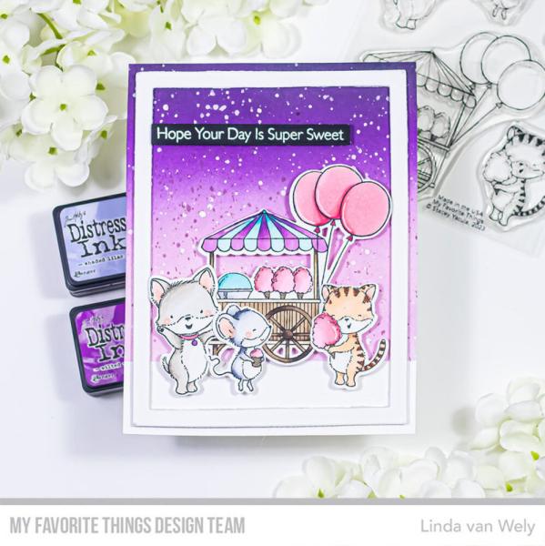 My Favorite Things - Stempel "Cotton Candy Critters" Clear Stamps