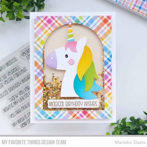 My Favorite Things Stempelset "One in a Unicorn" Clear Stamps