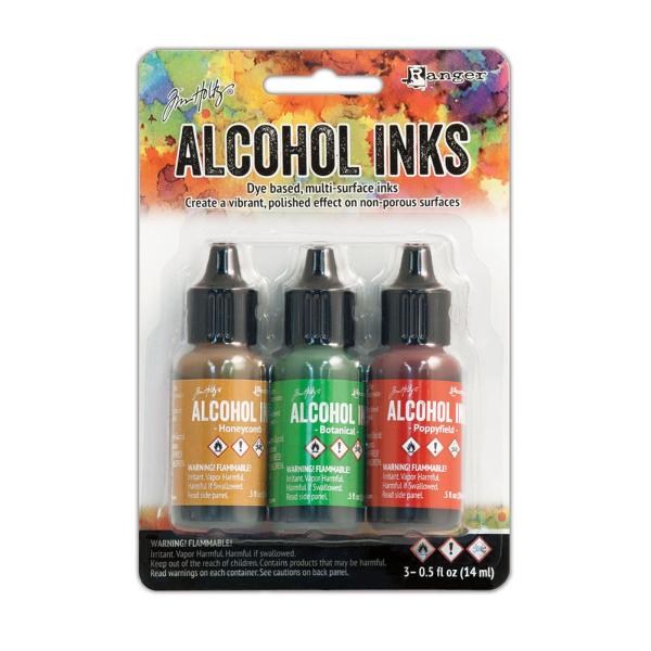 Ranger - Tim Holtz Alkoholtinte "Conservatory" Alcohol Ink 3x14ml