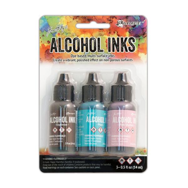 Ranger - Tim Holtz Alkoholtinte "Retro Cafe" Alcohol Ink 3x14ml