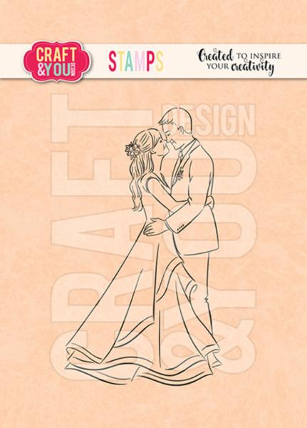 Craft & You Design - Stempel "Dancing Couple" Clear Stamps