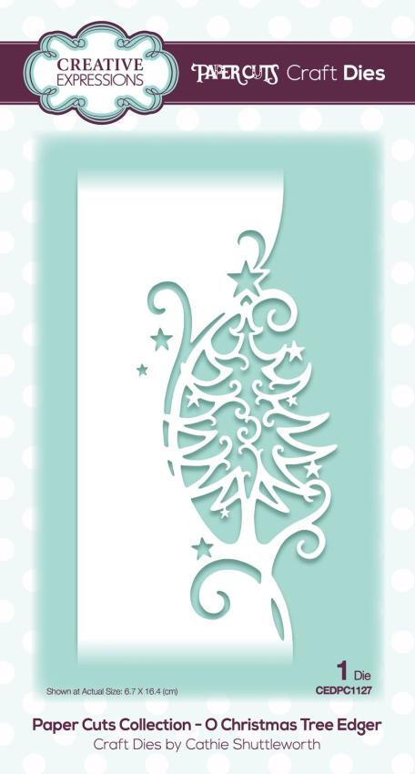 Creative Expressions - Stanzschablone "o christmas tree" Craft Dies Design by Cathie Shuttleworth