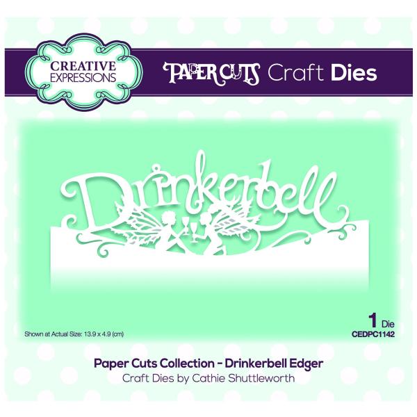 Creative Expressions - Stanzschablone "Drinkerbell" Craft Dies Design by Cathie Shuttleworth