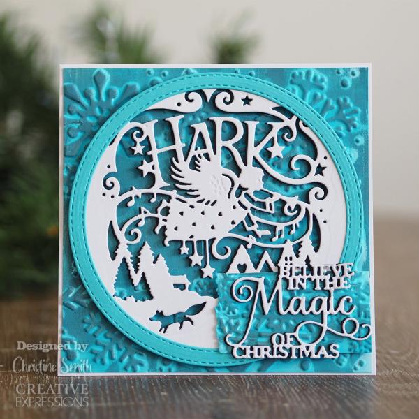 Creative Expressions - Stanzschablone "Christmas carols" Craft Dies Design by Cathie Shuttleworth