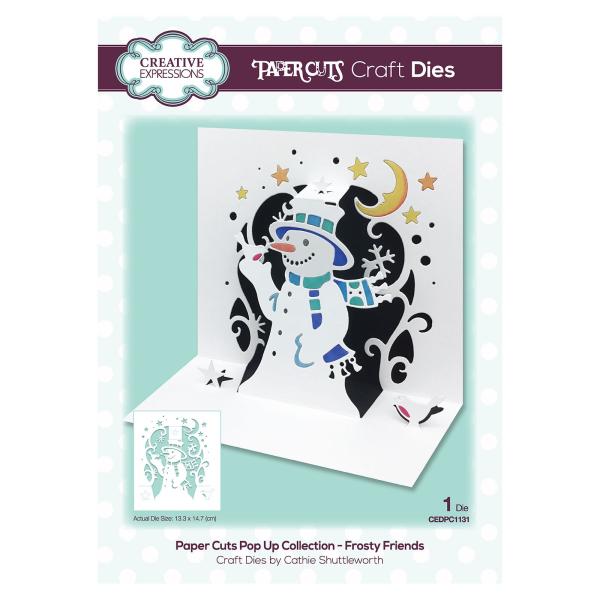 Creative Expressions - Stanzschablone "Frosty friends" Pop-Up Dies Design by Cathie Shuttleworth