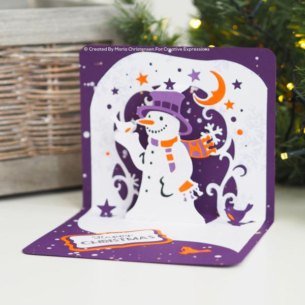 Creative Expressions - Stanzschablone "Frosty friends" Pop-Up Dies Design by Cathie Shuttleworth