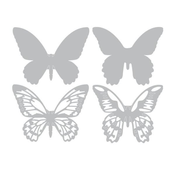 Sizzix - Stanzschablone "Detailed Butterflies Mini" Thinlits Craft Dies by Tim Holtz