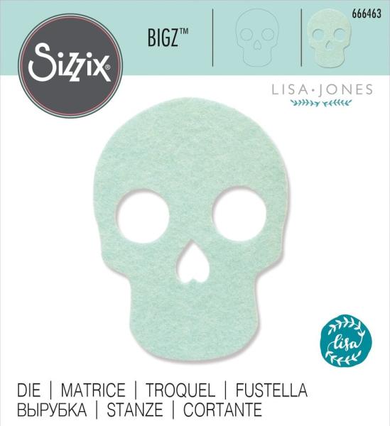 Sizzix - Stanzschablone "Skull" Bigz Craft Dies Design by Lisa Jones