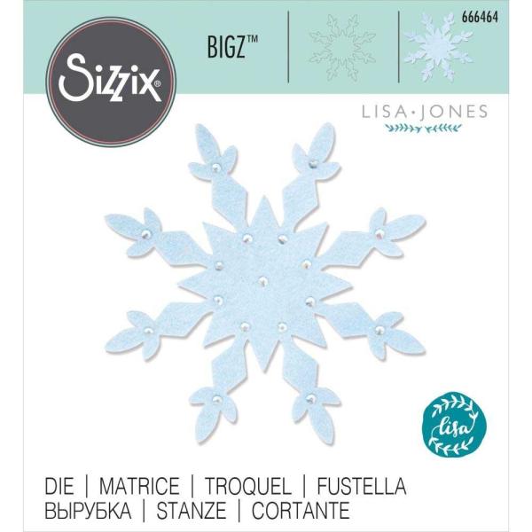 Sizzix - Stanzschablone "Ornate Snowflake" Bigz Craft Dies Design by Lisa Jones