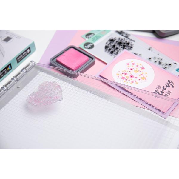 Sizzix - Stempelset "Blossom Heart" Layered Clear Stamps Design by Lisa Jones