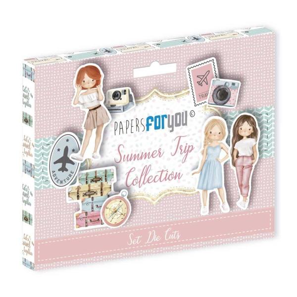 Papers For You - Stanzteile "Summer Trip" Die Cuts