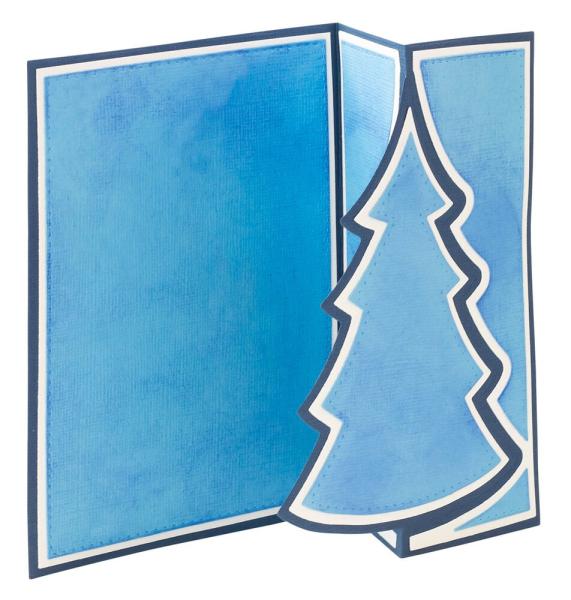 Studio Light - Stanzschablone "Tree Card Christmas" Dies