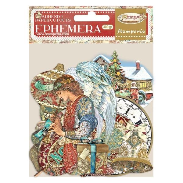 Stamperia - Stanzteile "Christmas Greetings" Die Cuts Ephemera