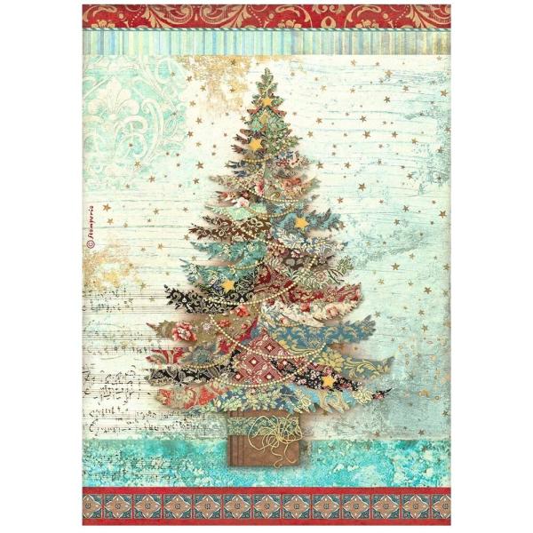 Stamperia - Decopatch Papier "Tree" Decoupage A4 - 6 Bogen  