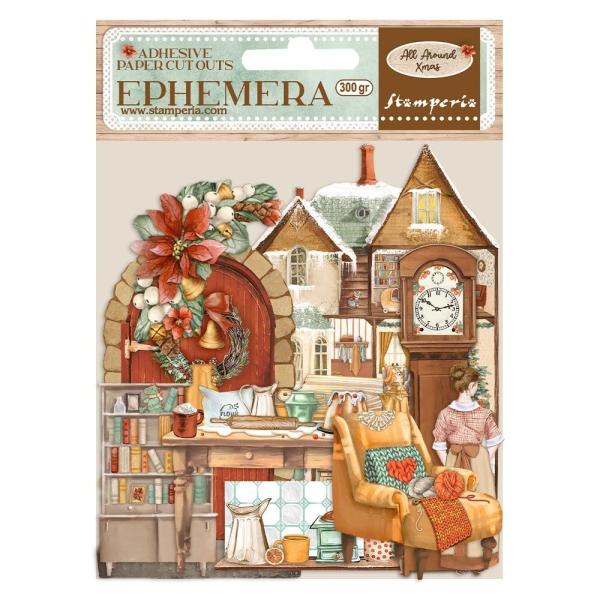 Stamperia - Stanzteile "All Around Christmas" Die Cuts Ephemera