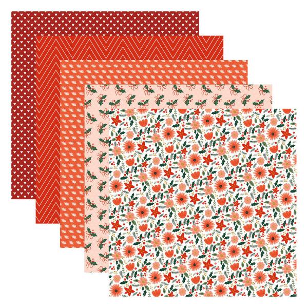 Spellbinders - Designpapier "Make It Merry" Paper Pack 6x6 Inch - 40 Bogen