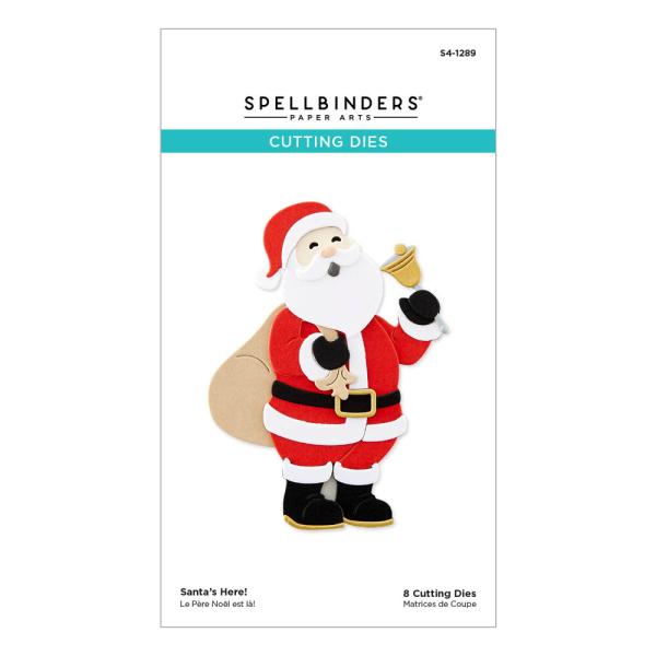 Spellbinders - Stanzschablone "Santa's Here!" Dies