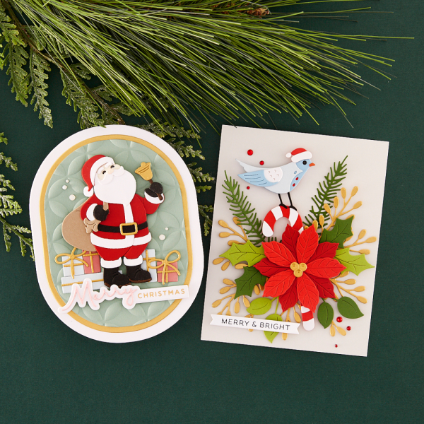 Spellbinders - Stanzschablone "Santa's Here!" Dies