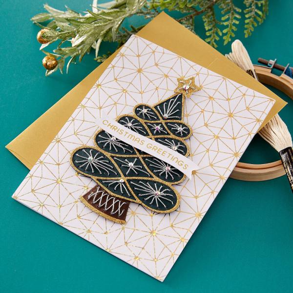 Spellbinders - Stanzschablone "Stitched Christmas Tree" Dies