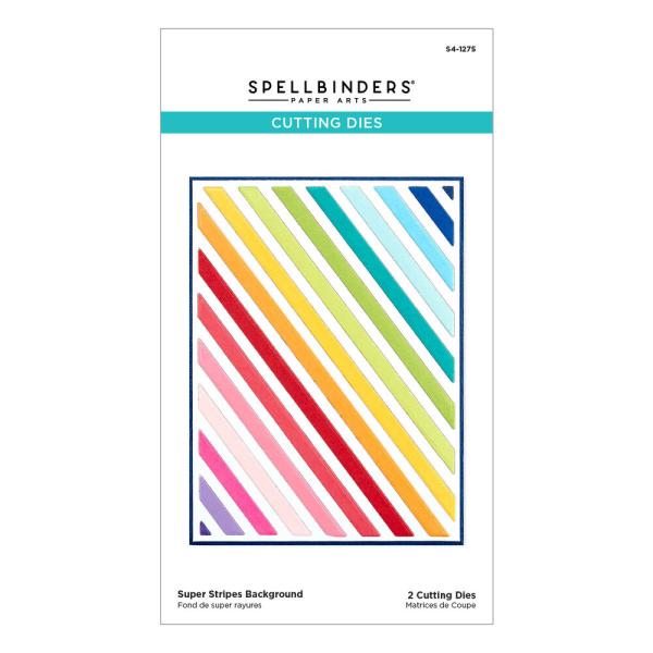 Spellbinders - Stanzschablone "Super Stripes Background" Dies