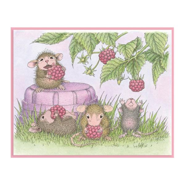 Spellbinders - Gummistempel Set "Berry Good" Cling Stamp