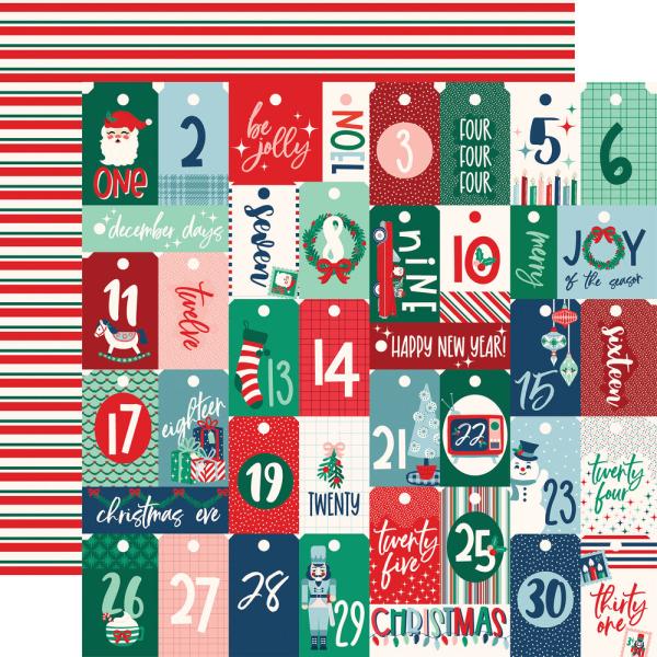 Echo Park - Designpapier "Happy Holidays" Paper Pack 6x6 Inch - 24 Bogen