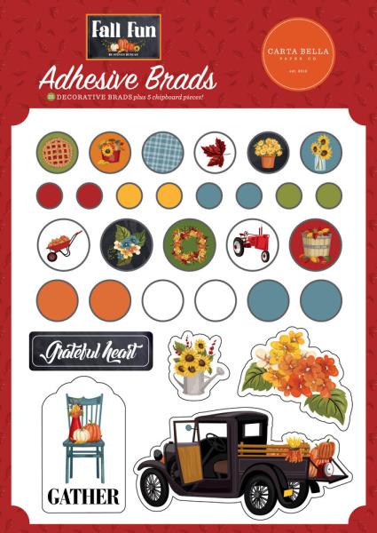 Carta Bella - Adhesive Brads "Fall Fun"