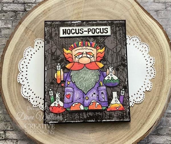 Woodware - Stempelset "Professor Gnome" Clear Stamps Design by Francoise Read