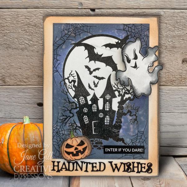 Woodware - Stempelset "Spooky Goings On" Clear Stamps Design by Jane Gill